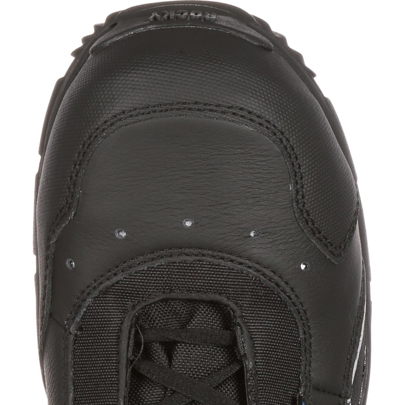 ROCKY 1st Med Carbon Fiber Toe Puncture-Resistant Side-Zip Waterproof Tactical Boots for Men - Ideal for Public Service, Construction & Outdoor Work