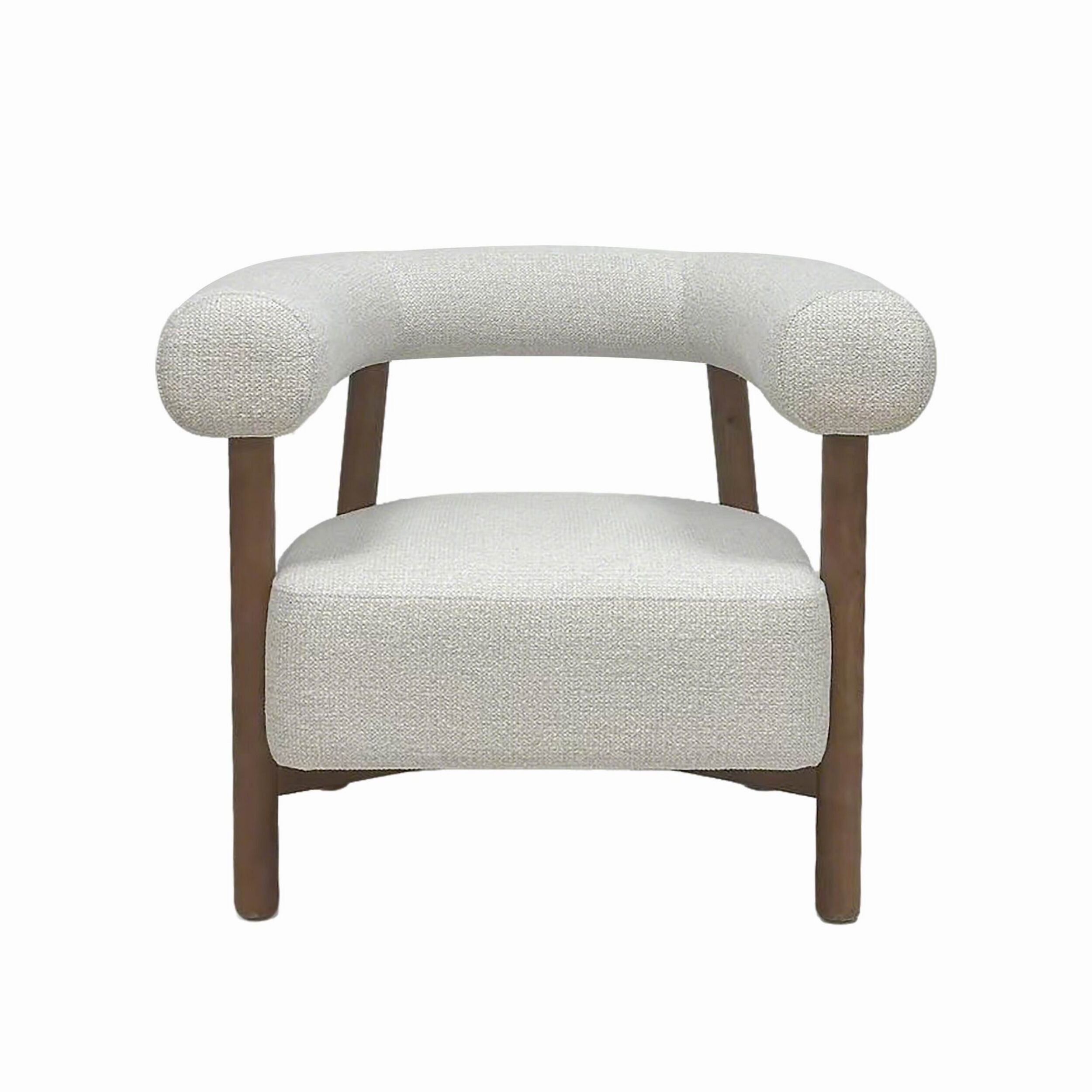 Boca Occasional Chair Ivory - Modern Accent Chair for Living Room, Bedroom, or Office - Perfect for Relaxing and Adding Style to Your Home Decor