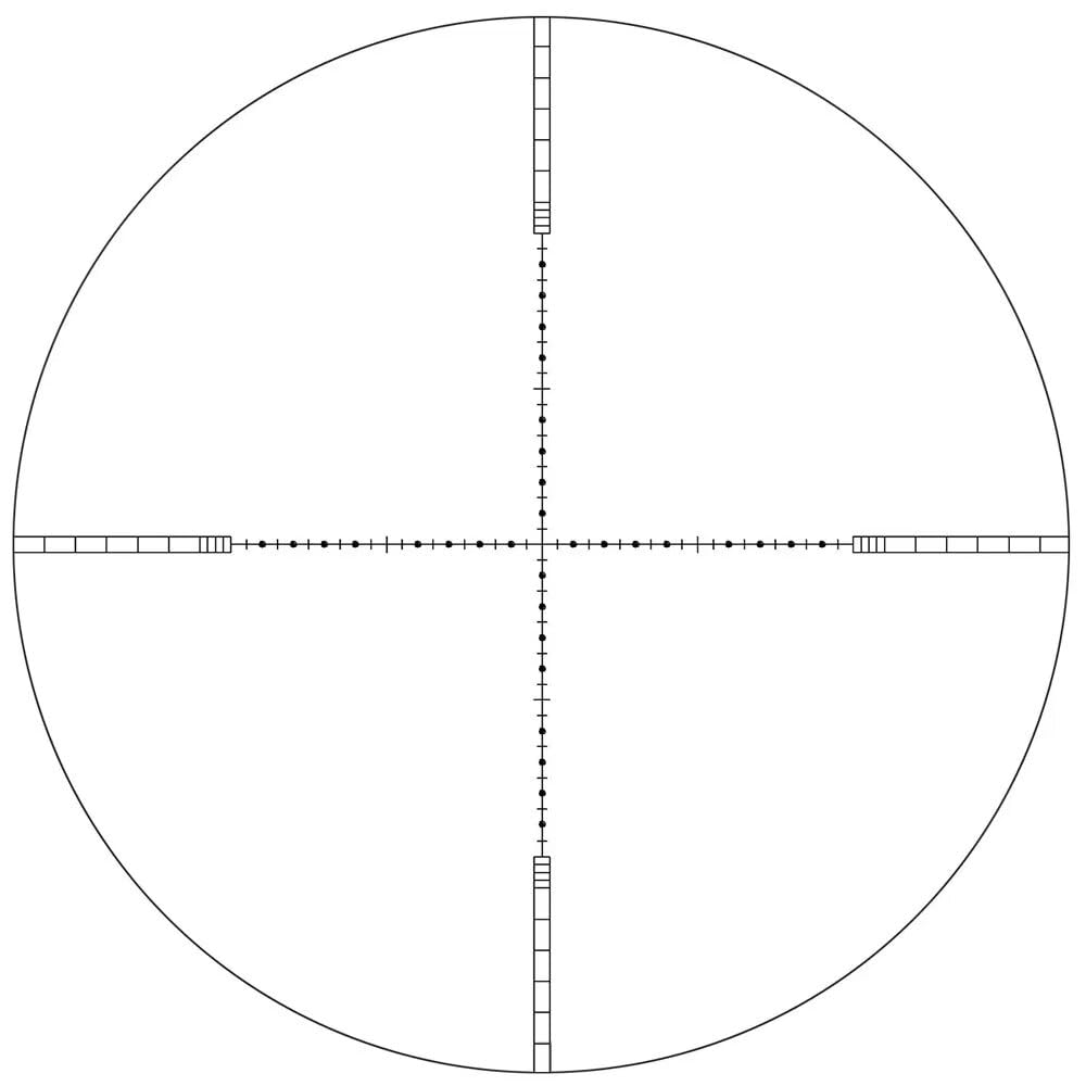 WestHunter Optics WHT-C 6-24X50 SFP Rifle Scope - 1 Inch/25.4mm Tube, 1/10 Mil Second Focal Plane - with Picatinny Mount for Hunting, Target Shooting & Long Range Precision