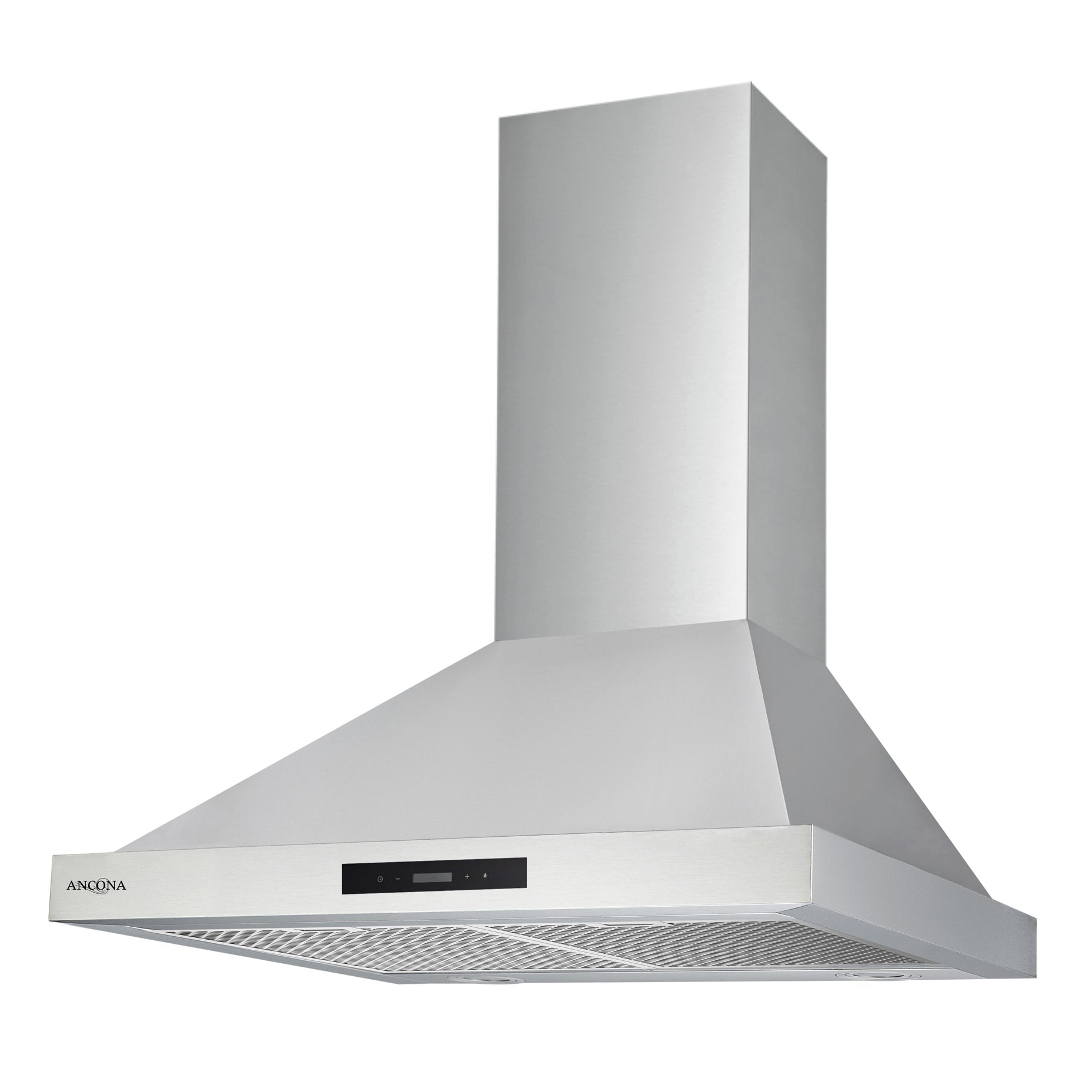 WPR430 Convertible Wall Mount Pyramid Range Hood - Stainless Steel Kitchen Ventilation for Stove, Cooktop - Perfect for Modern & Farmhouse Style Homes