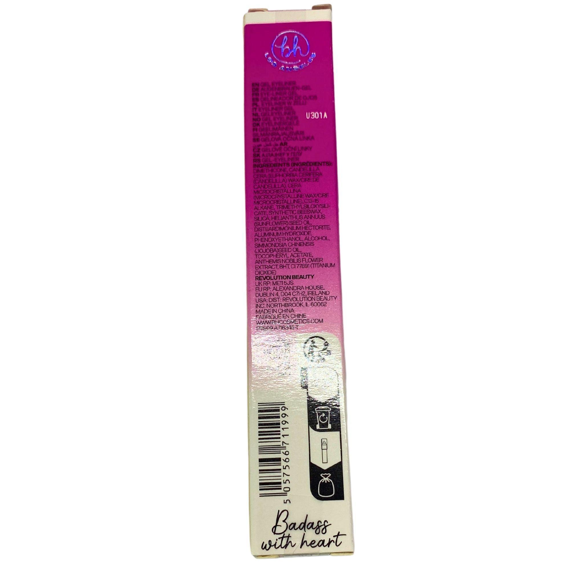 BH Gel Eyeliner with Jojoba Oil & Vitamin E - 0.001 oz (72 Pcs Bulk) - Professional Waterproof Eyeliner for Makeup Artists & Beauty Enthusiasts - Perfect for Daily Use, Special Occasions & Photo Shoots