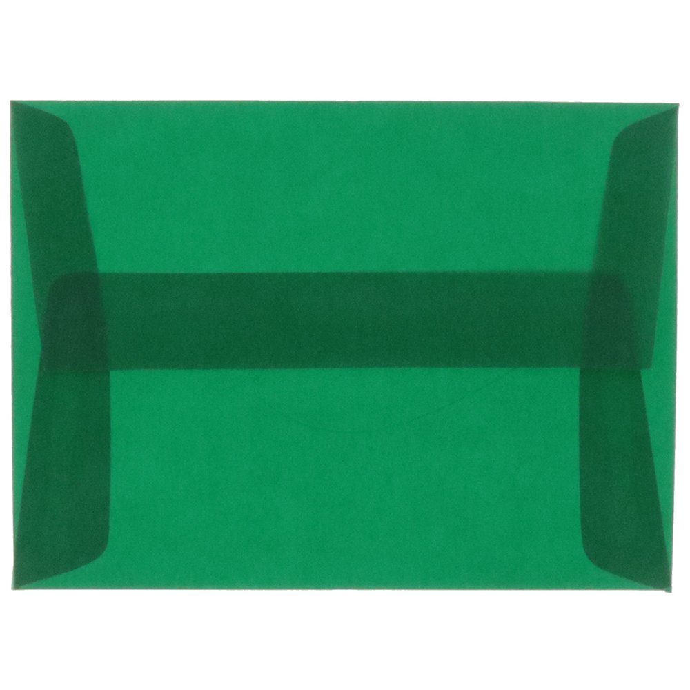 JAM PAPER A6 Translucent Vellum Envelopes 4.75