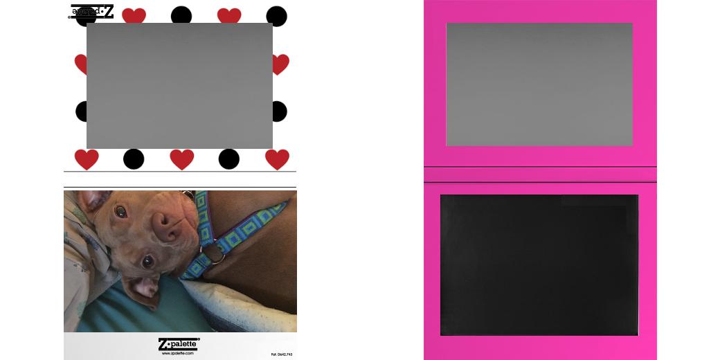Custom Extra Large Z Palette - Magnetic Makeup Palette for Eyeshadows & Blush - Perfect for Professional Artists & Travel