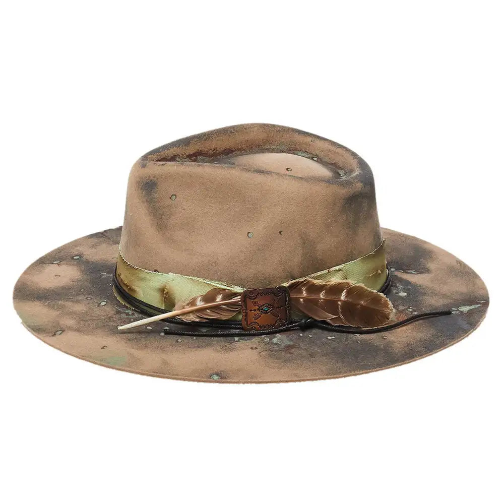 California Hats Abel Premium Wool Felt Cowboy Hat for Men & Women - Western Style, Wide Brim, Outdoor Rodeo, Country Music Festivals & Ranch Wear