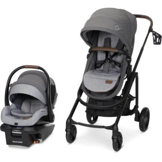 Maxi Cosi Tayla Max 5-in-1 Convertible Travel System Stroller with Car Seat - Lightweight Baby Stroller for Newborn to Toddler | Perfect for Travel, Shopping & Daily Walks