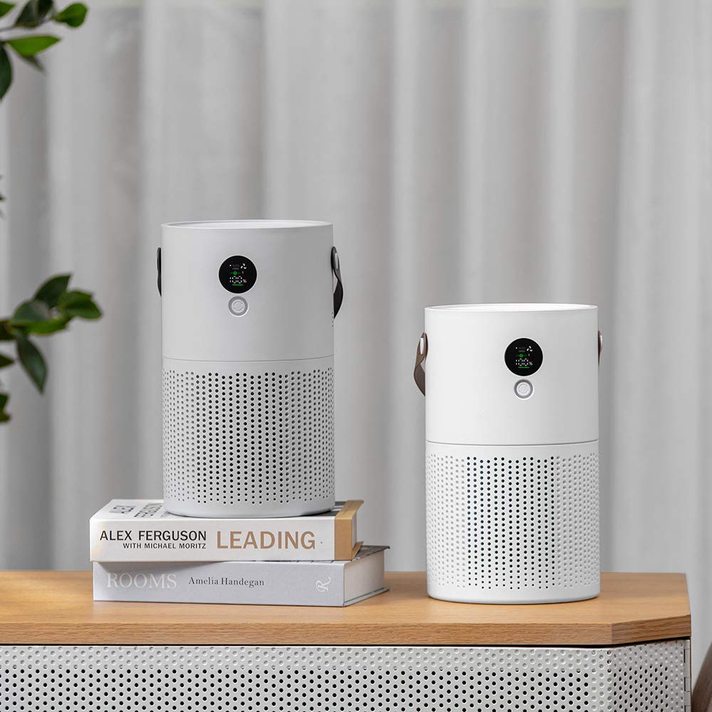 Essential Air Purifier - Eliminates 99.7% of Air Pollutants | Advanced HEPA Filtration System for Home | Perfect for Allergy Relief & Cleaner Indoor Air