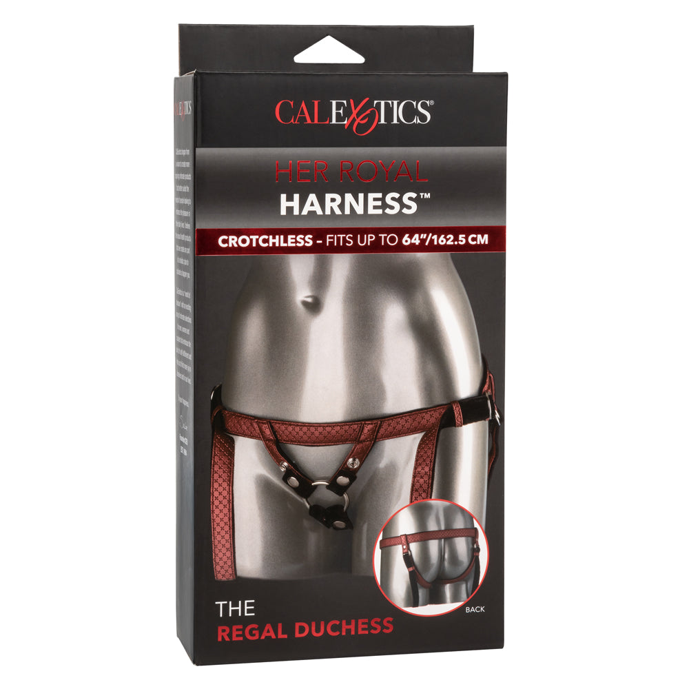 Her Royal Harness - The Regal Duchess Low Profile Strap-On Dildo Harness for Women | Comfortable & Adjustable for Couples Play & LGBTQ+ Intimacy