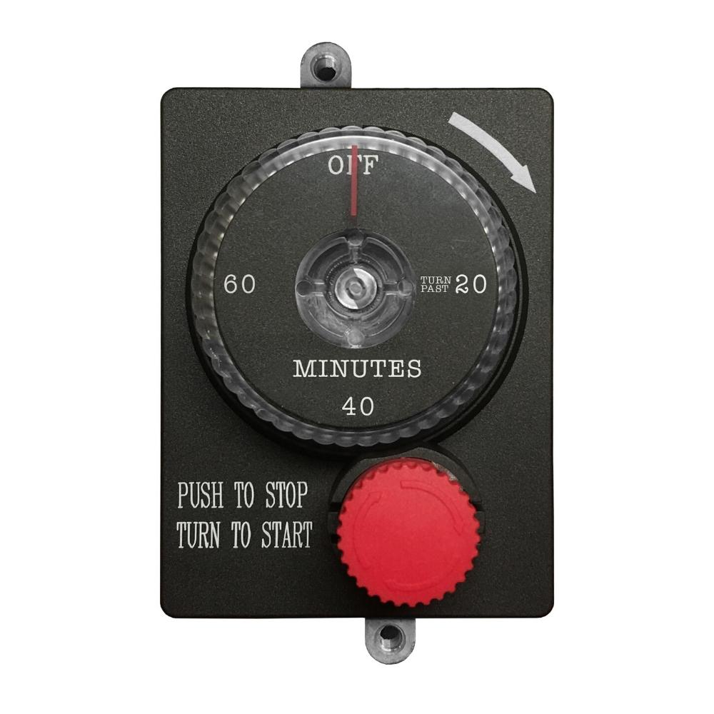 Firegear Emergency Stop Timer for Gas Fire Pits - Automatic Shutoff Safety Device for Outdoor Patio, Backyard & Camping Use