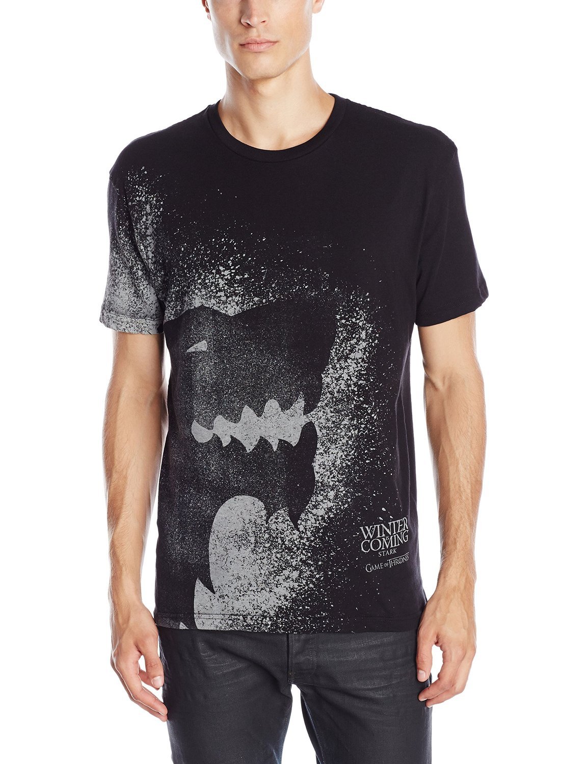 Game of Thrones Men's Splat Star T-Shirt | HBO Official Merchandise | GOT Fan Apparel for Cosplay & Casual Wear