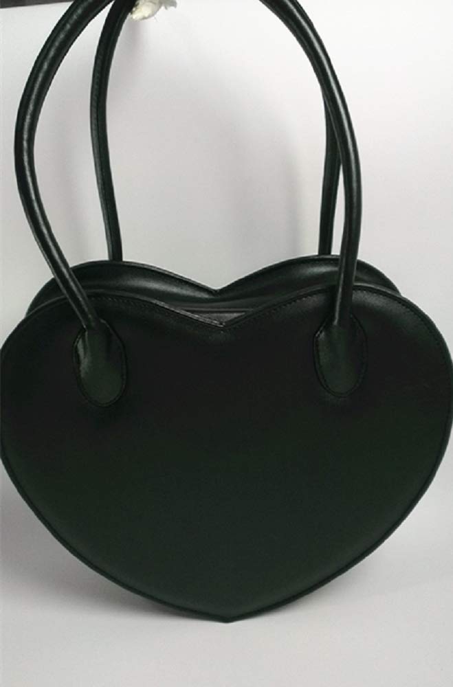 GK-O Fashion Women's Heart Shaped Lolita Handbag - PU Leather Clutch Purse & Wallet for Parties, Dating, Cosplay and Everyday Use