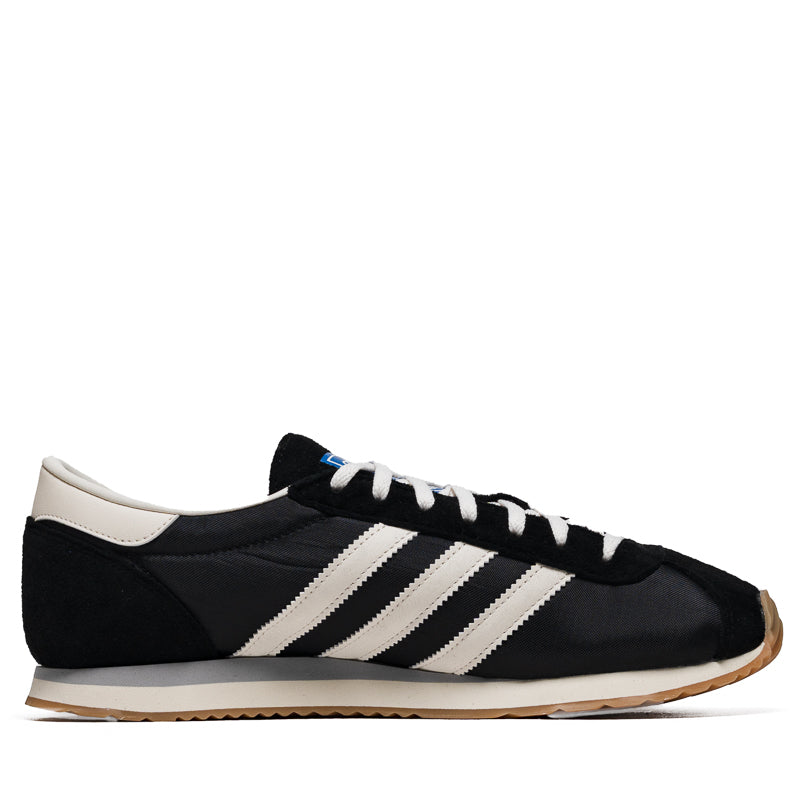 Adidas Pampanga SPZL Sneakers - Core Black/Chalk White - Men's Casual Shoes for Running, Walking & Streetwear Fashion
