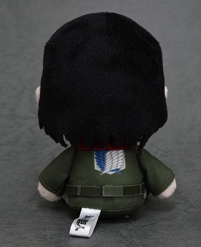 Official Attack on Titan Mikasa Ackerman Plush Doll - Soft Anime Collectible for Fans | Perfect for Bedroom Decor, Cosplay Props, and Gift Giving