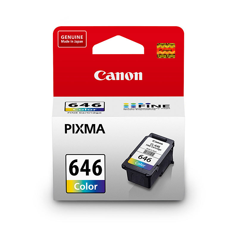 Canon CL-646 Original Ink Cartridge - High Yield 180 Pages - Compatible with Canon Printers - Perfect for Home, Office & School Printing