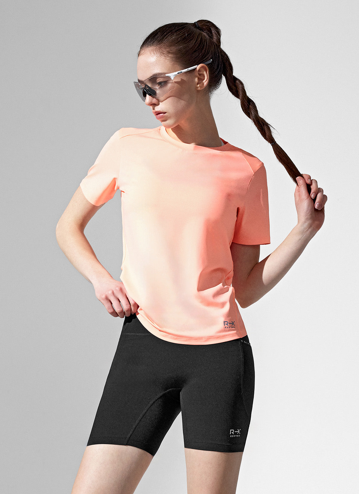 RX Mesh Mix Standard Fit Short Sleeve T-Shirt for Men - Breathable Athletic Workout Top for Gym, Running & Outdoor Activities