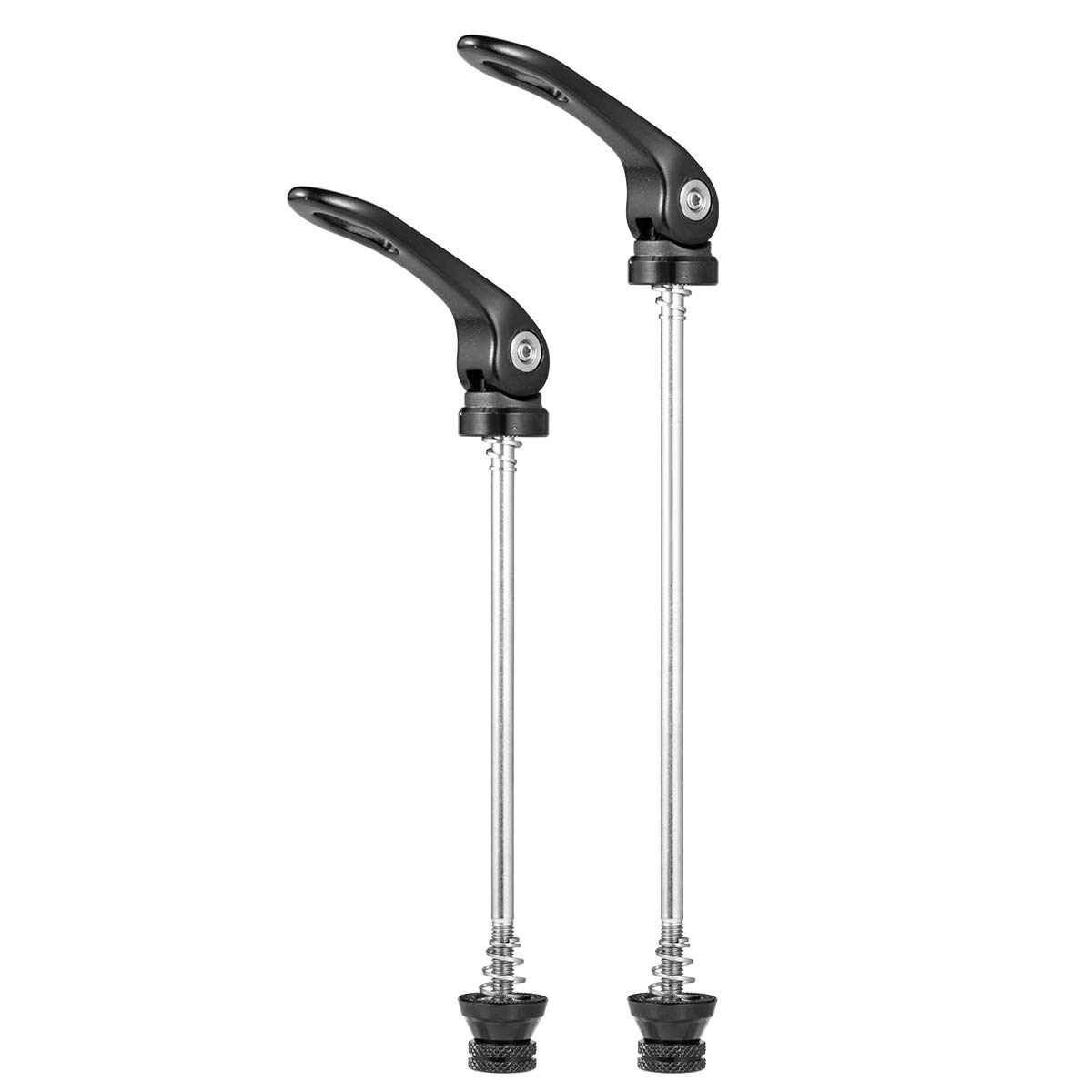 Chooee Quick Release Skewers Front & Rear Set - Lightweight Bike Axle for Mountain & Road Bikes (Red/Black) | Secure Wheel Fastening for Cycling & Commuting