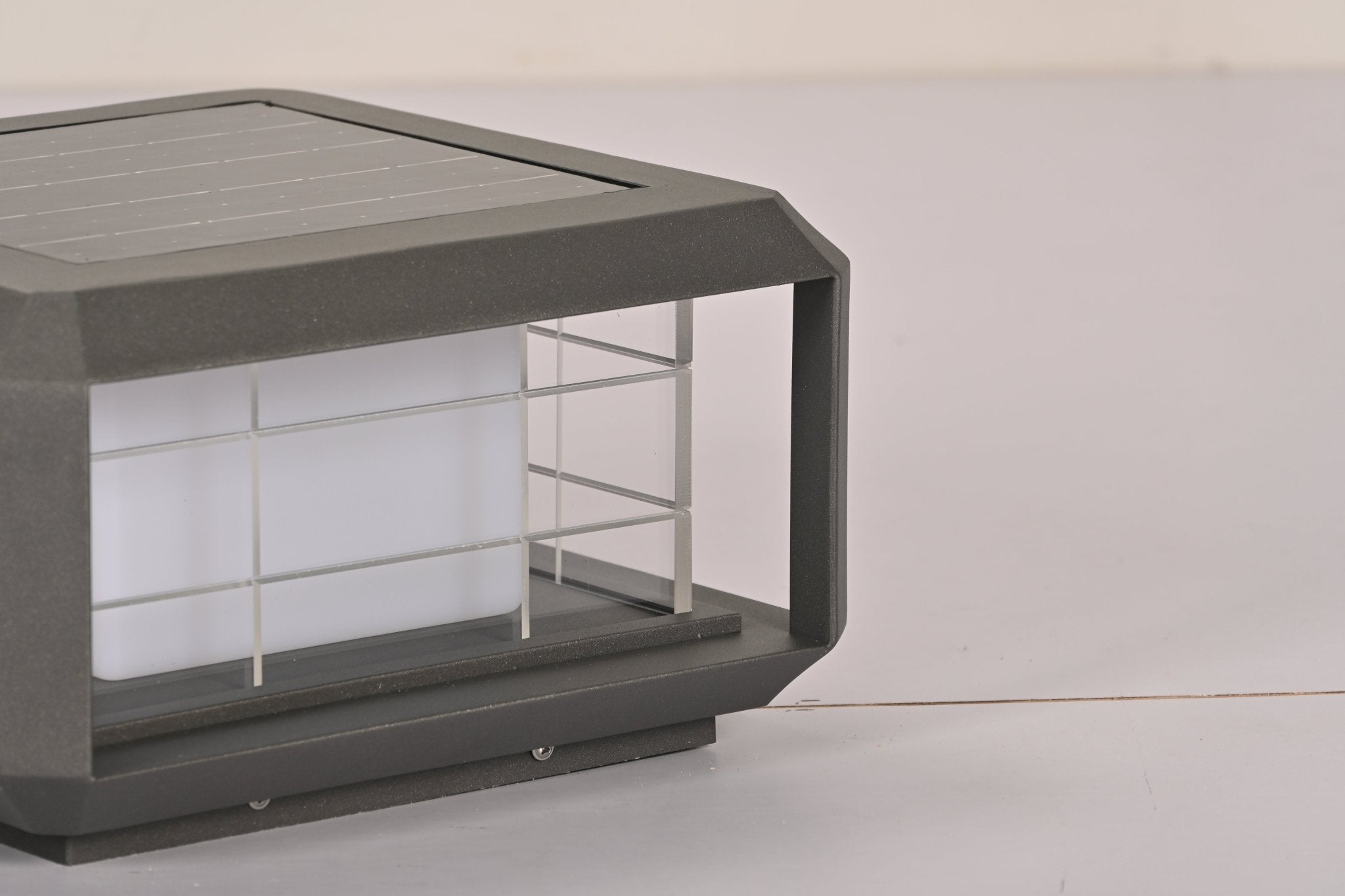 Grid Guard Solar Lantern Outdoor Lamp - Waterproof Solar Powered LED Light for Garden, Patio, Camping & Emergency Use
