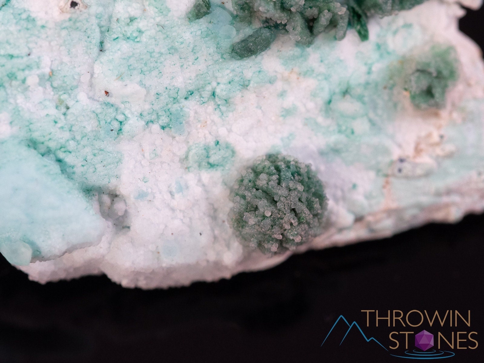 Natural Malachite & Chrysocolla on Quartz Raw Crystal Cluster - Healing Stones, Housewarming Gift, Home Decor, Meditation & Energy Work (40026)