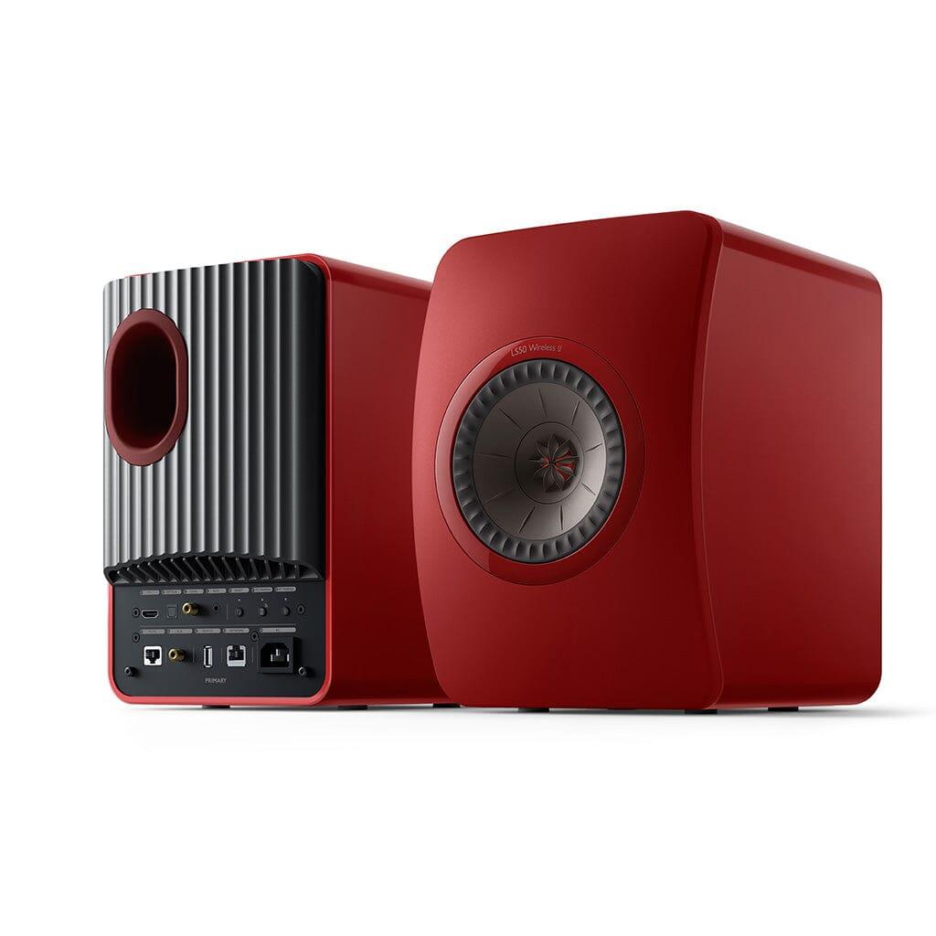 KEF LS50 Wireless II Hi-Fi Bookshelf Speakers - Premium Bluetooth Home Audio System for Music & Movies | Perfect for Living Room, Home Theater & Studio Use