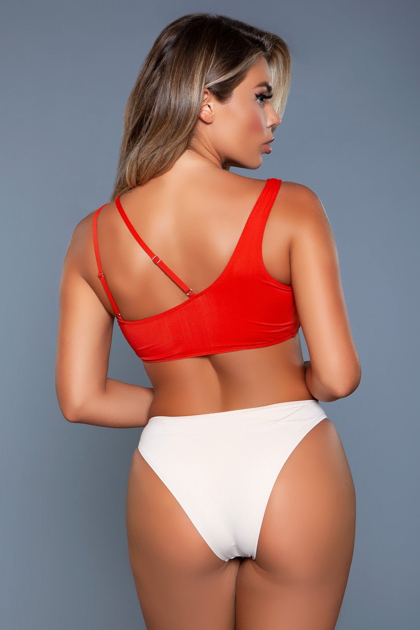 BeWicked Women's Sexy Aubrey Swimsuit 2129 - Stylish One Piece Bathing Suit for Beach, Pool Party & Summer Vacation