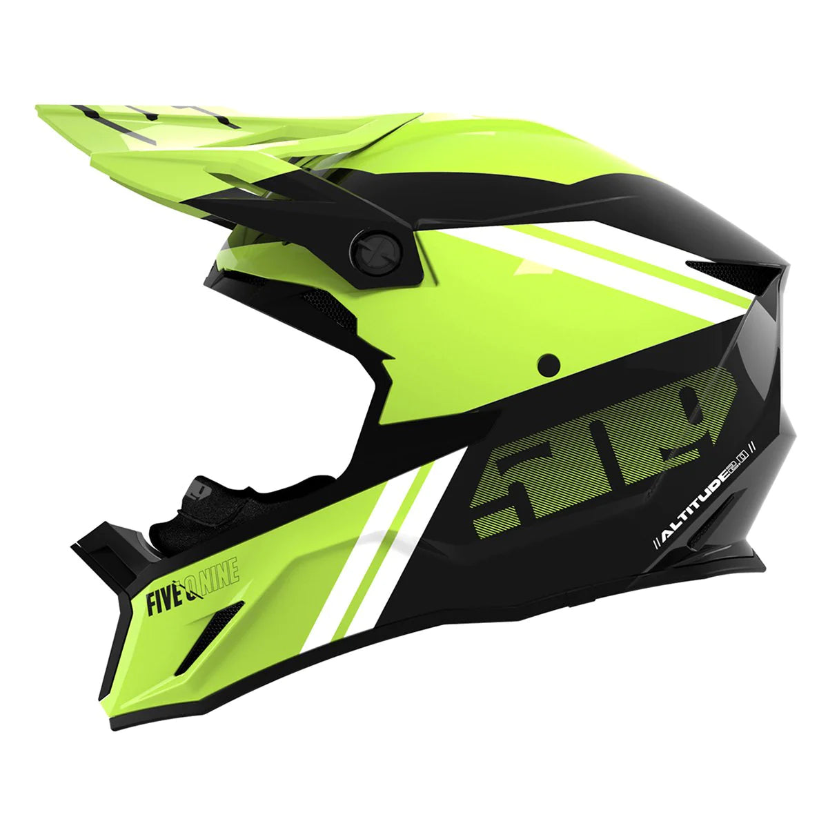 509 Altitude 2.0 Carbon Fiber 3K Motorcycle Helmet - ECE Certified, High Airflow Snowmobile & Winter Sports Helmet for Skiing, Snowboarding & Cold Weather Riding