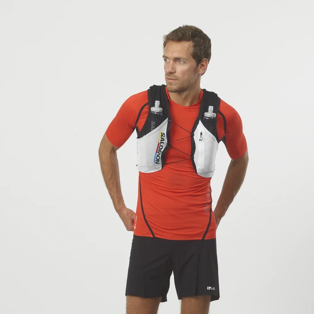 Salomon Unisex Adv Skin 5 Hydration Vest - Lightweight Running Pack for Trail Runners & Hikers - Perfect for Long Distance Running, Marathon Training & Outdoor Adventures (LC2012300)