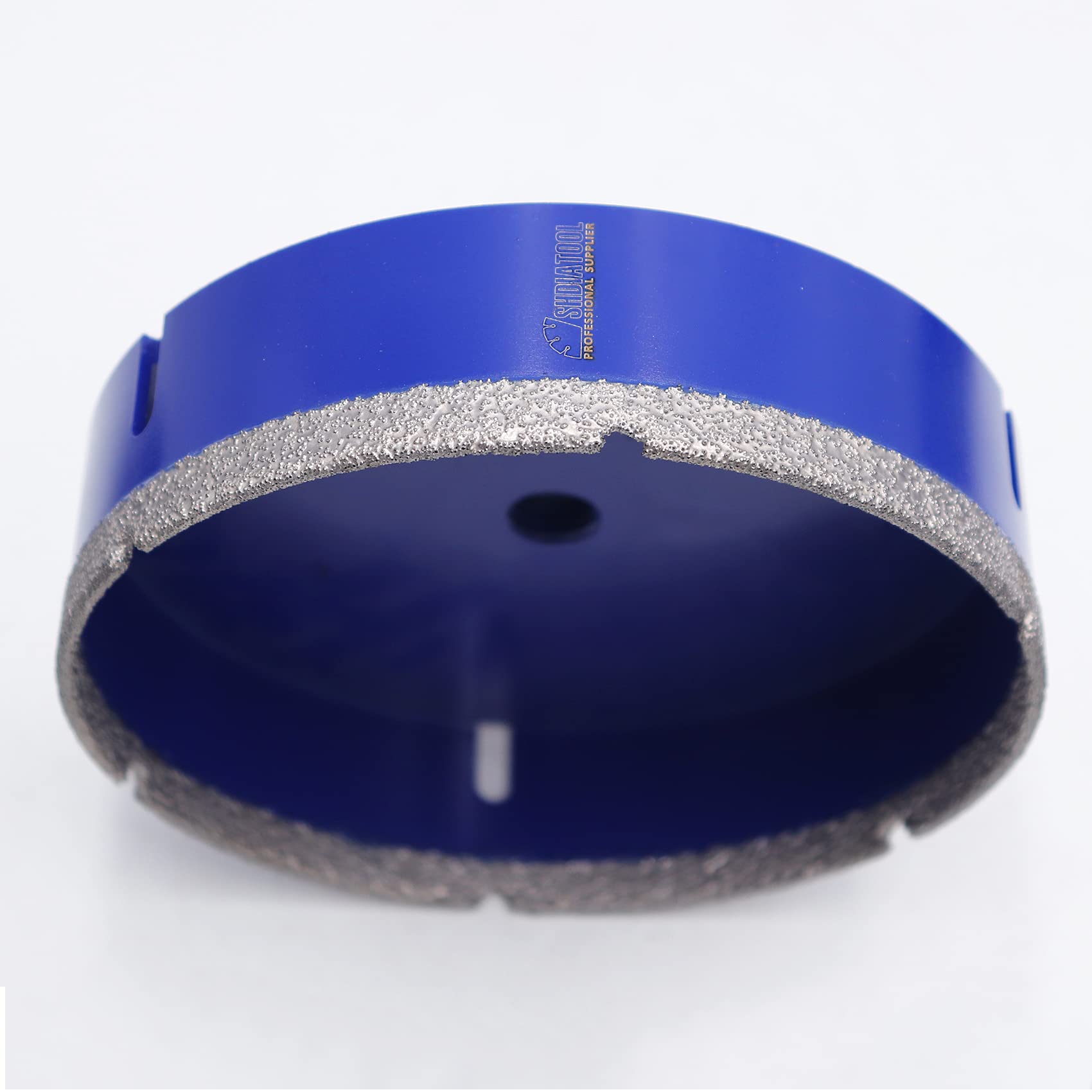 6 Inch Dry Diamond Hole Saw for Porcelain, Ceramic Tile, Marble & Brick - Vacuum Brazed Core Drill Bit (150mm) - Perfect for Bathroom Renovation, Kitchen Backsplash & Masonry Work