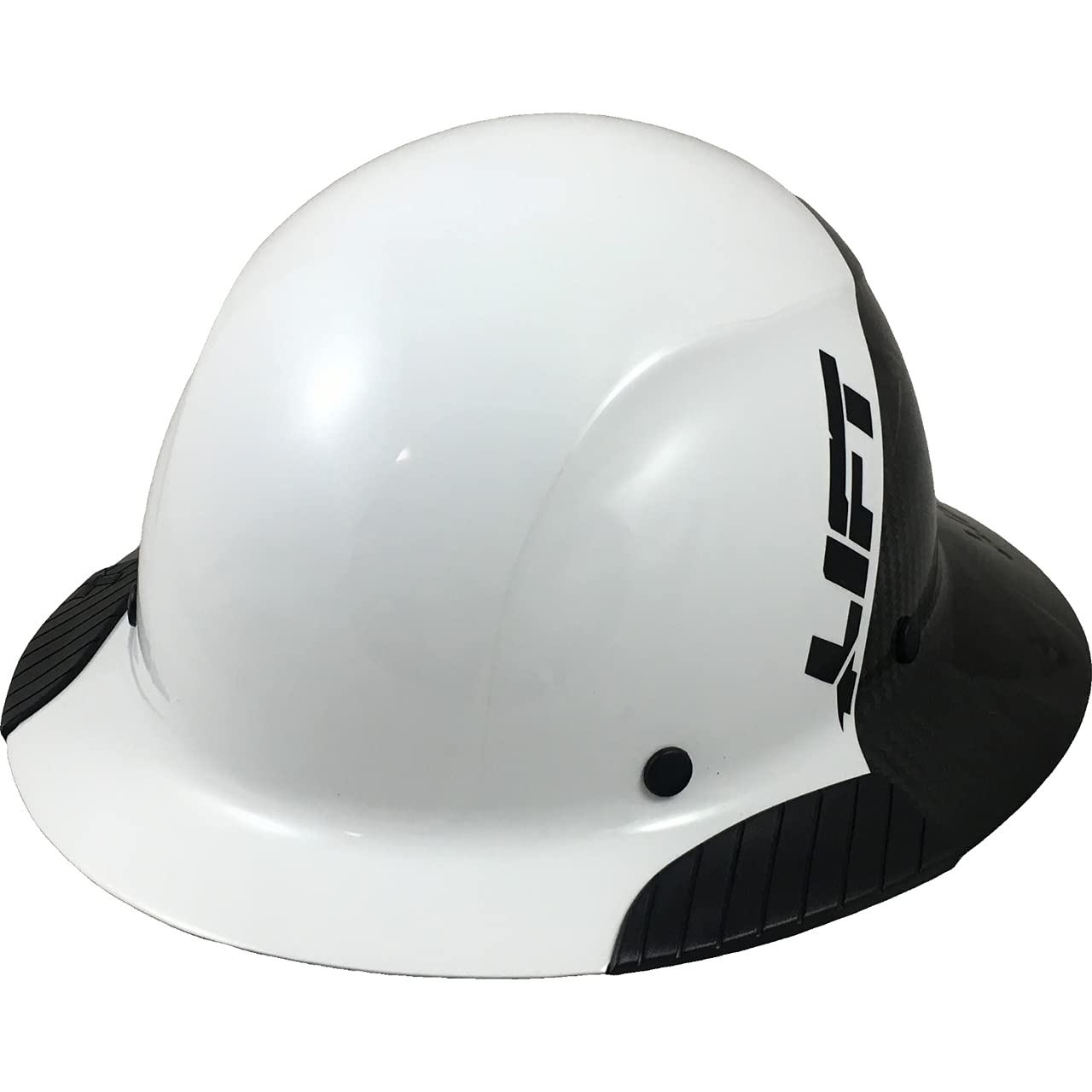 Texas America Safety Company Carbon Fiber Hard Hat - Full Brim ANSI Certified for Construction & Industrial Safety | Lightweight & Durable Head Protection for Workers