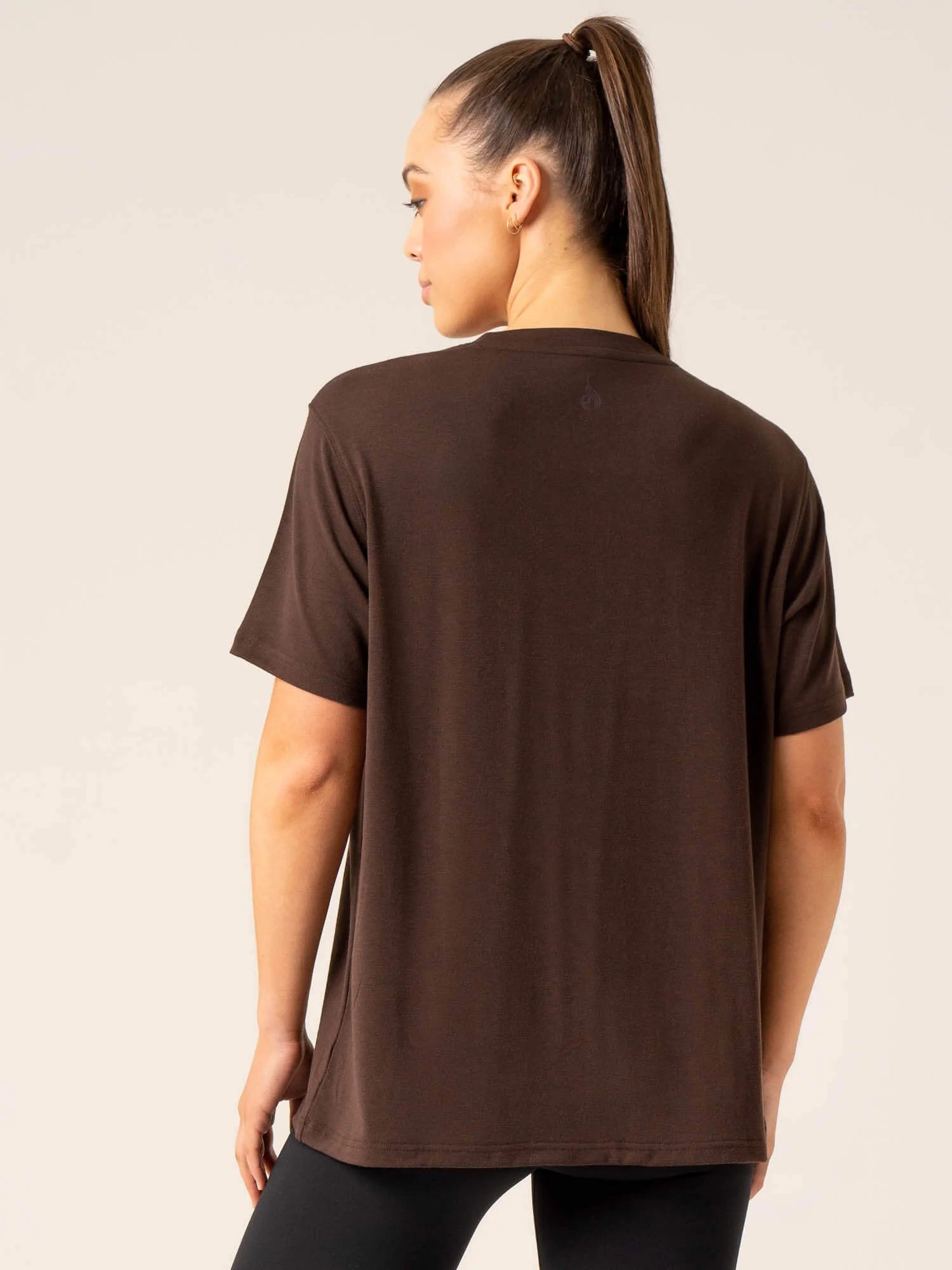 Off Side Longline T-Shirt in Chocolate Brown - Stylish & Comfortable Casual Wear for Men | Perfect for Everyday Outfits, Streetwear & Layering