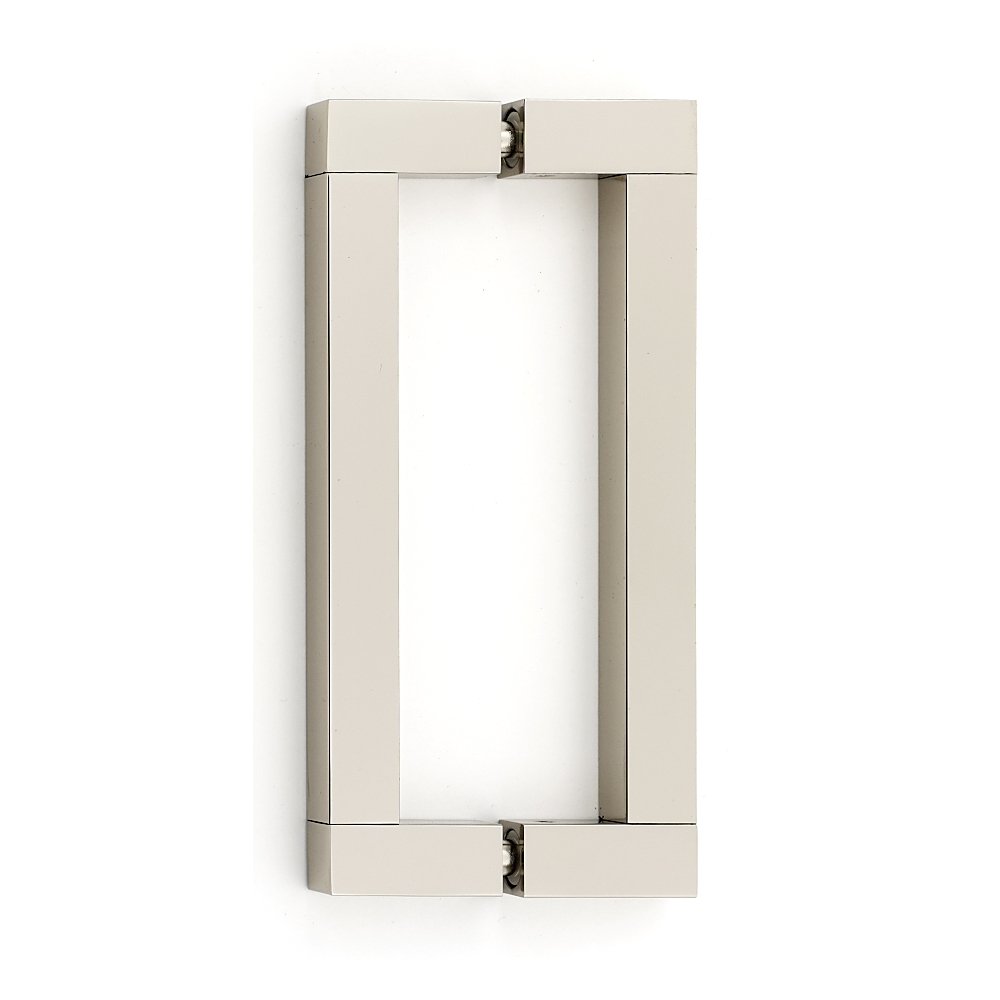 G420-6-PN Modern Back-to-Back Cabinet Pull in Polished Nickel - Perfect for Kitchen Cabinets, Bathroom Vanities & Furniture Drawers