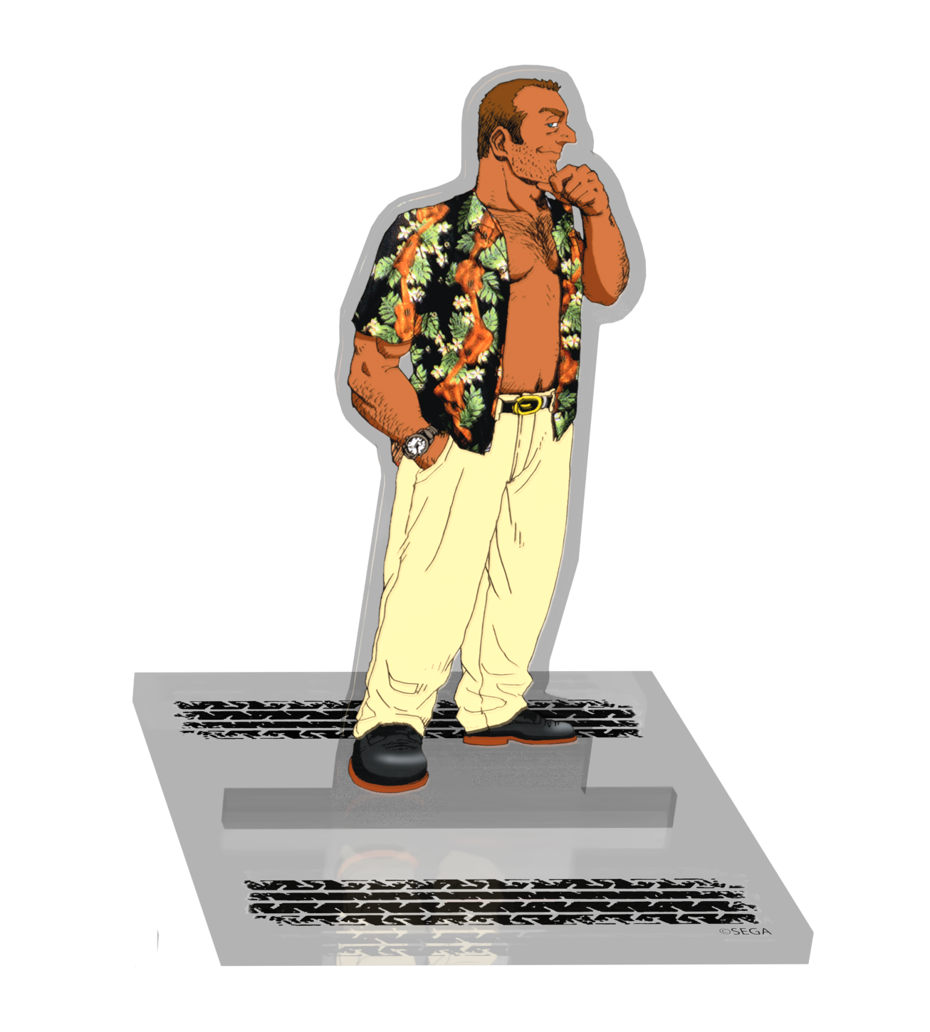 Crazy Taxi Cabby Standee Set - Fun Arcade Game Cutout for Home, Office & Game Room Decor - Perfect for Parties & Themed Events
