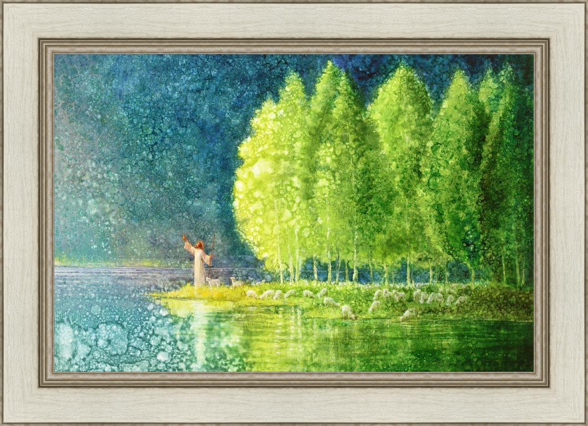 Beside Still Waters - Premium Home Decor & Wall Art for Living Room, Bedroom, Office | Perfect for Relaxation & Meditation Spaces