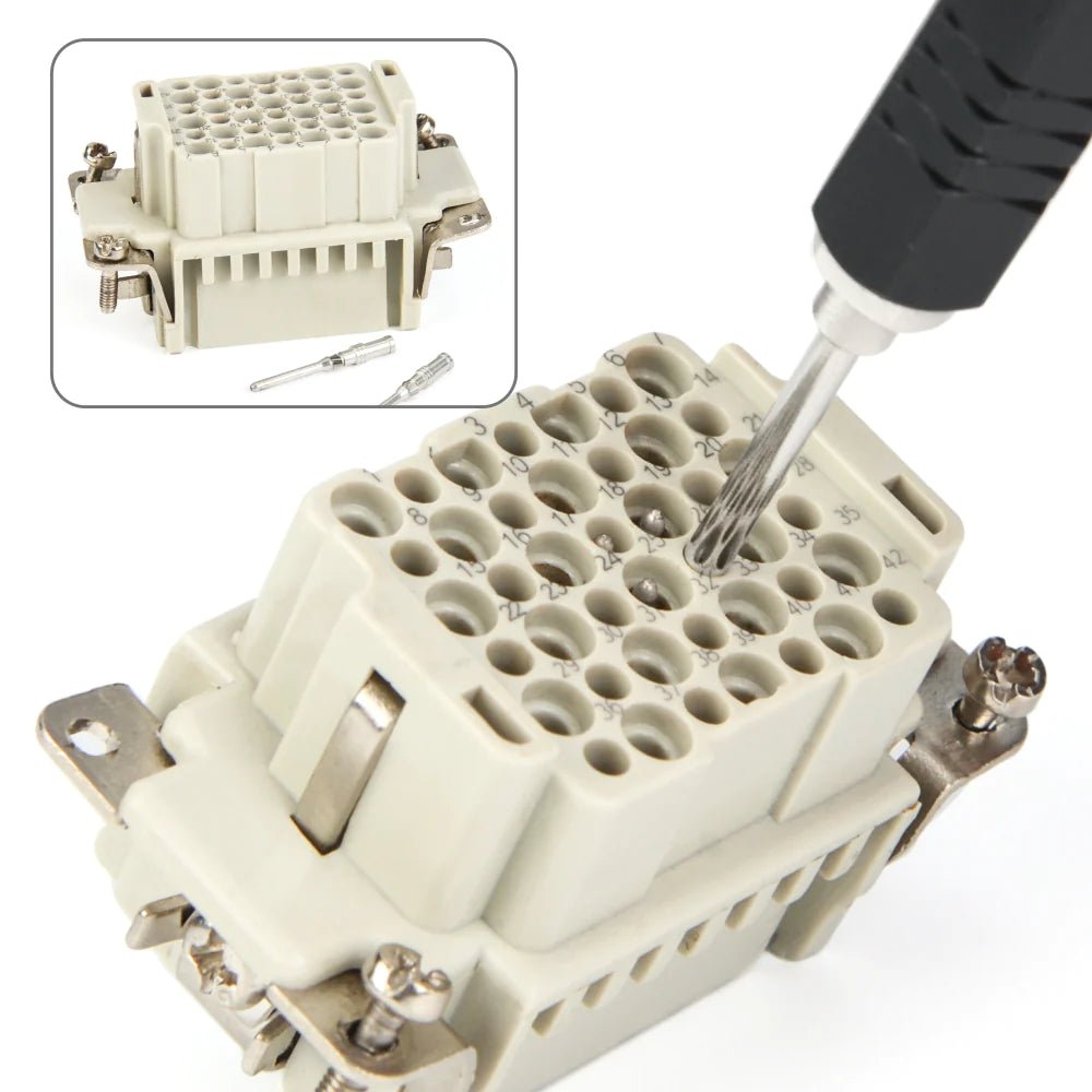 IWS HEE Removal Tool for 16A Heavy Duty Connector Contacts - Compatible with HD & HDD Series Connectors | Professional Electrical Repair Tool for Industrial and DIY Use
