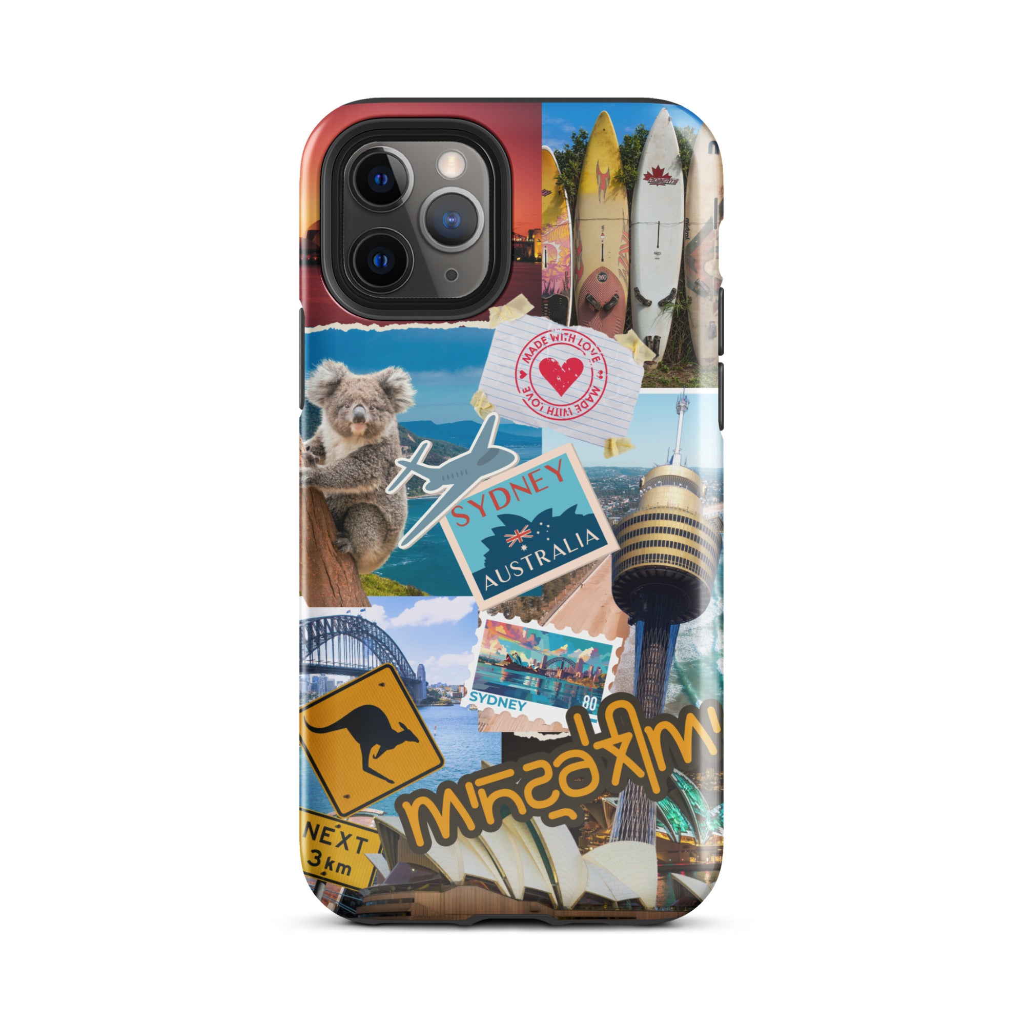 Premium Sydney Collage iPhone Case - Stylish & Durable Phone Cover for iPhone Models - Perfect for Travel, Work & Everyday Protection