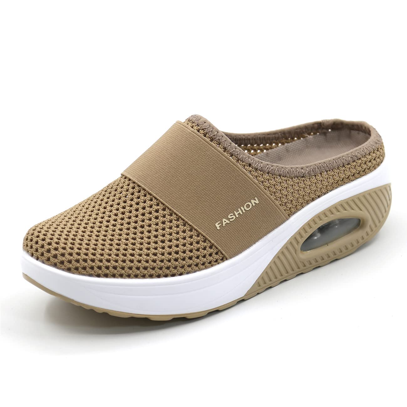 Hawtrytoa Women's Air Cushion Slip-On Walking Shoes - Orthopedic & Diabetic Friendly Comfort Shoes for Women - Lightweight Breathable Sneakers for Walking, Travel & Everyday Wear