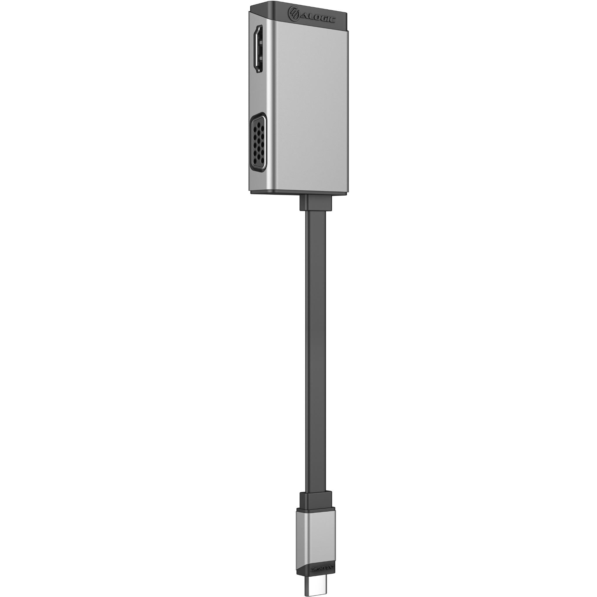 ALOGIC MagForce Duo Play 2-in-1 USB C Adapter with Magnetic Lock - Fast Charging & Data Sync for MacBook, iPad, iPhone - Perfect for Home Office & Travel Accessories