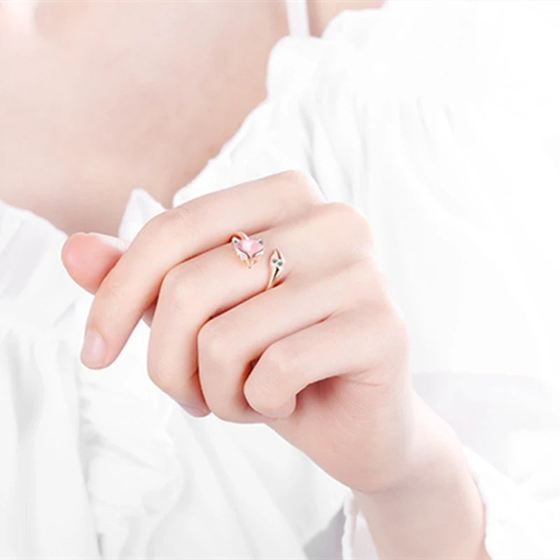 Fox Rings for Girls - Stylish Animal Jewelry for Teens & Women - Perfect for Parties, Gifts & Everyday Wear