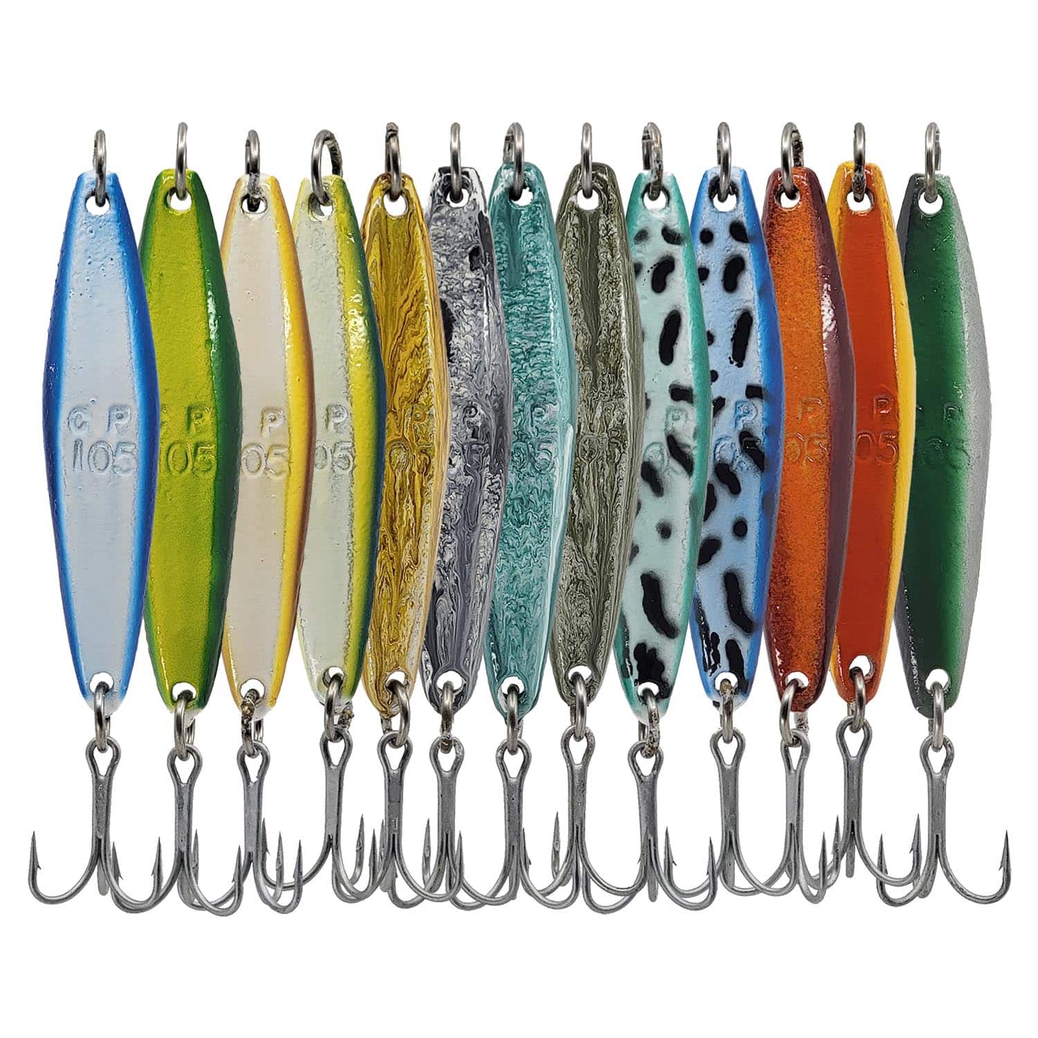 Salas CP105 Heavy Duty Yo-Yo Iron Jigs for Saltwater Fishing - Premium Offshore Lures for Tuna, Marlin & Big Game Fish