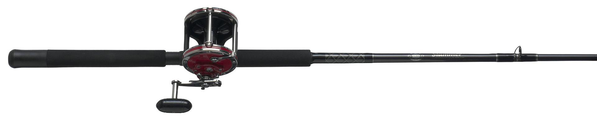 Senator® Conventional Fishing Rod and Reel Combo - Saltwater & Freshwater Fishing Gear for Offshore, Surf, and Pier Angling