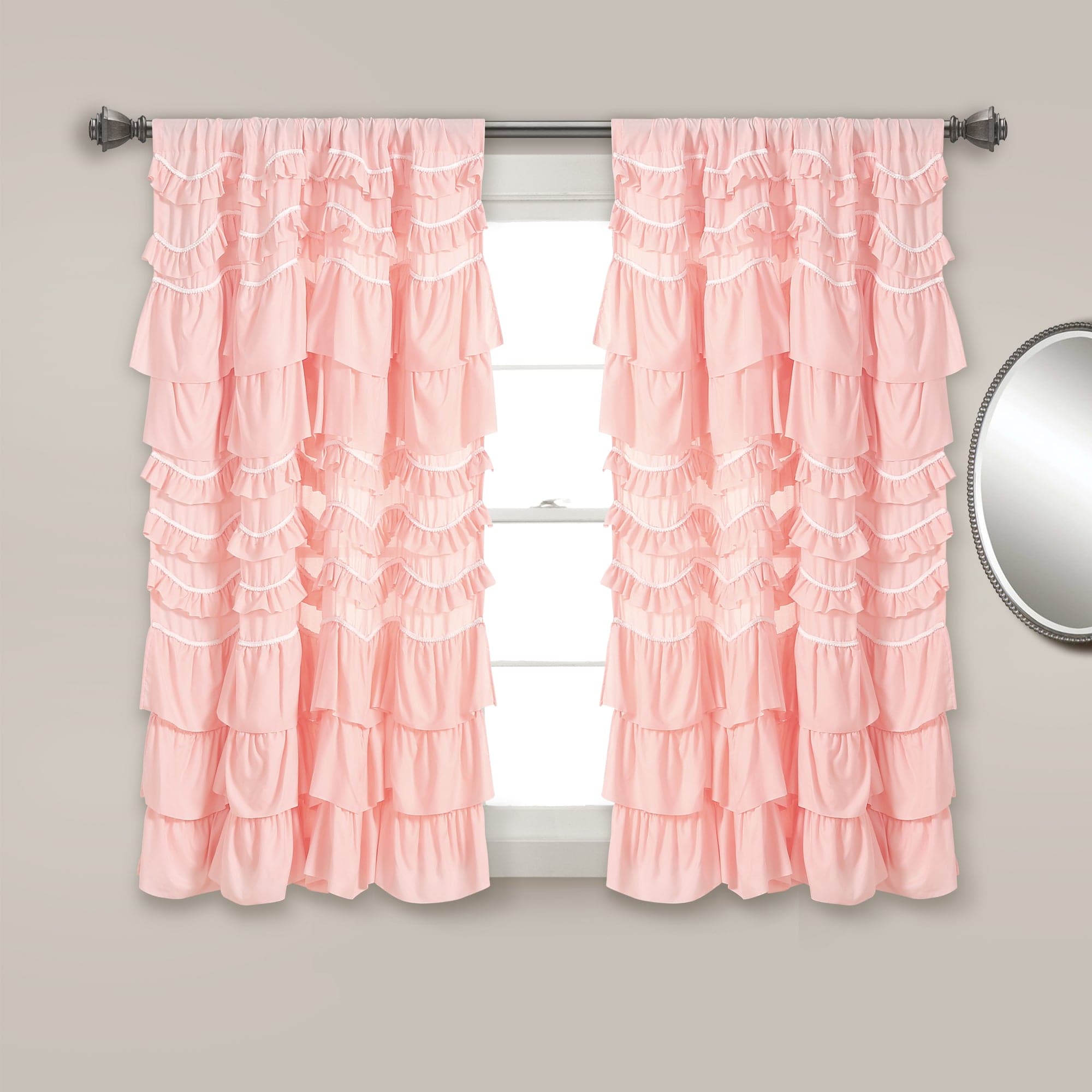 Kemmy Window Curtain Panel - Blackout Curtains for Bedroom & Living Room - Thermal Insulated Drapes for Home Decor - Light Blocking & Noise Reducing Window Treatments