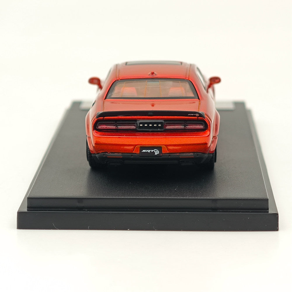 1:64 Scale SH Dodge SRT Hellcat Muscle Car - Orange Diecast Model Toy for Collectors & Racing Enthusiasts | Perfect for Display, Gifts & Car Racing Scenes