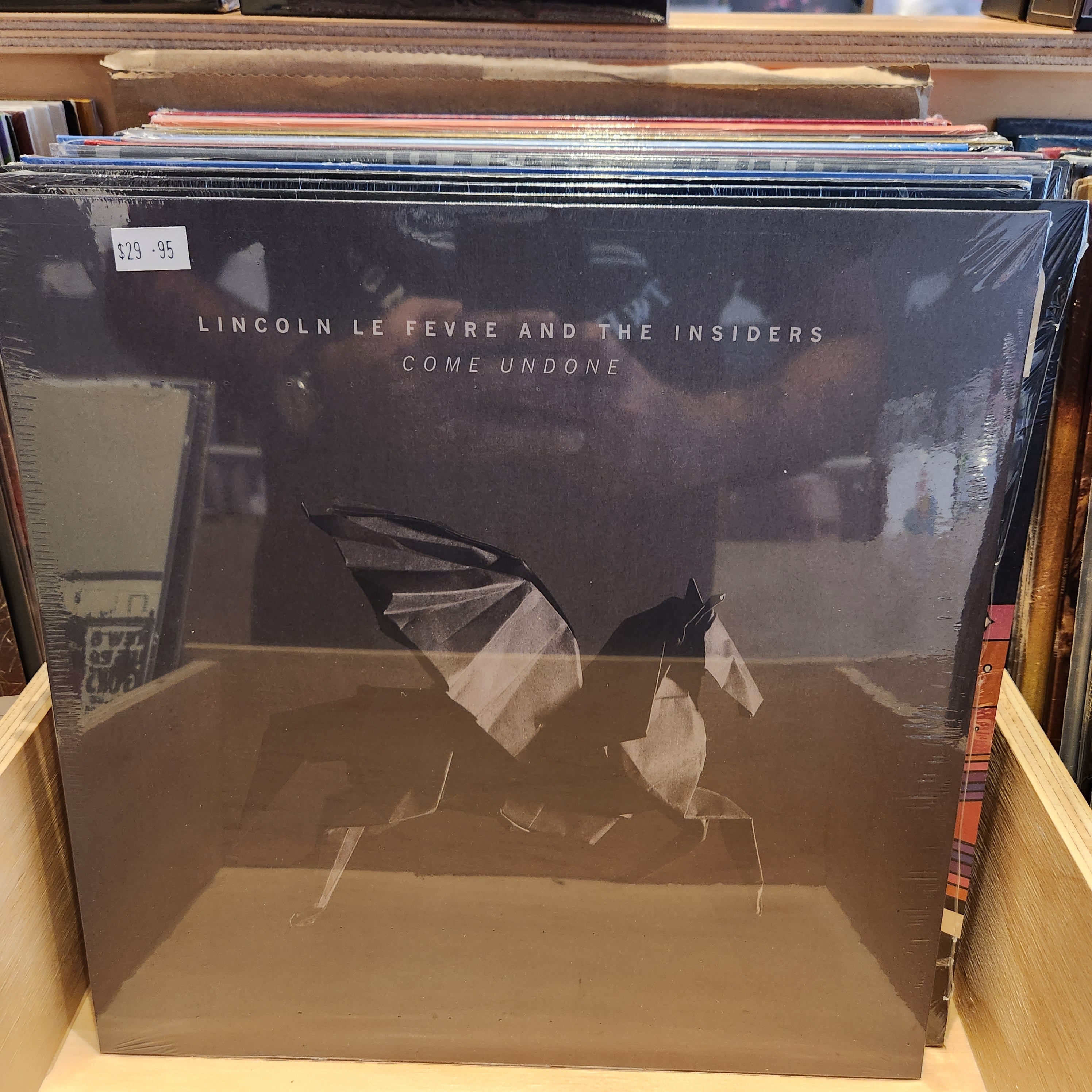 LINCOLN LE FEVRE & THE INSIDERS - Come Undone LP Vinyl Record | Alternative Rock Music Album | Perfect for Collectors & Home Listening