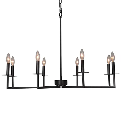 Stylish McGee Large Light Pendant - Modern Hanging Fixture for Dining Room, Kitchen Island & Living Room Decor
