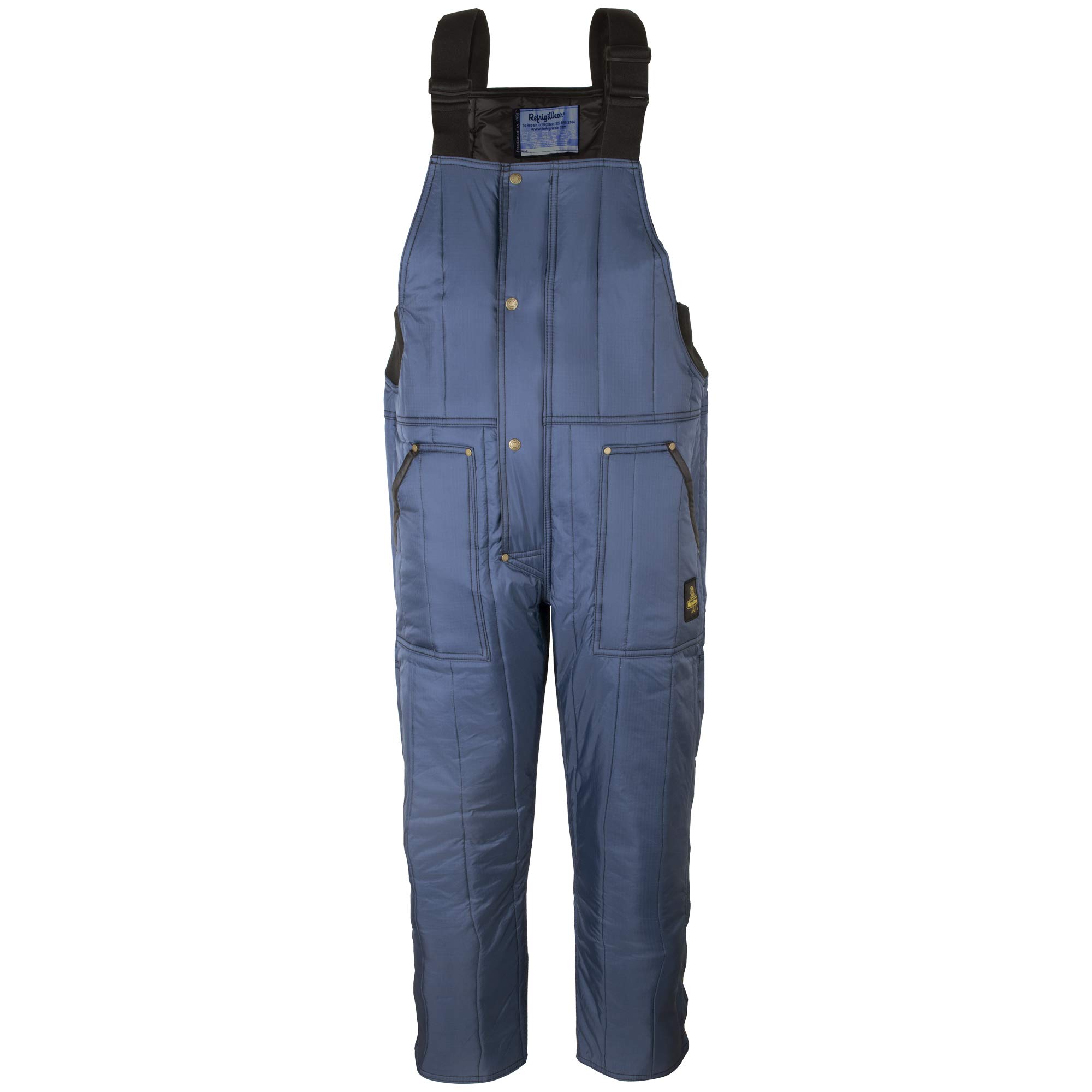 RefrigiWear Insulated Bib Overalls for Cold Weather - 10°F Comfort Rating | Workwear for Freezer, Construction & Outdoor Winter Jobs