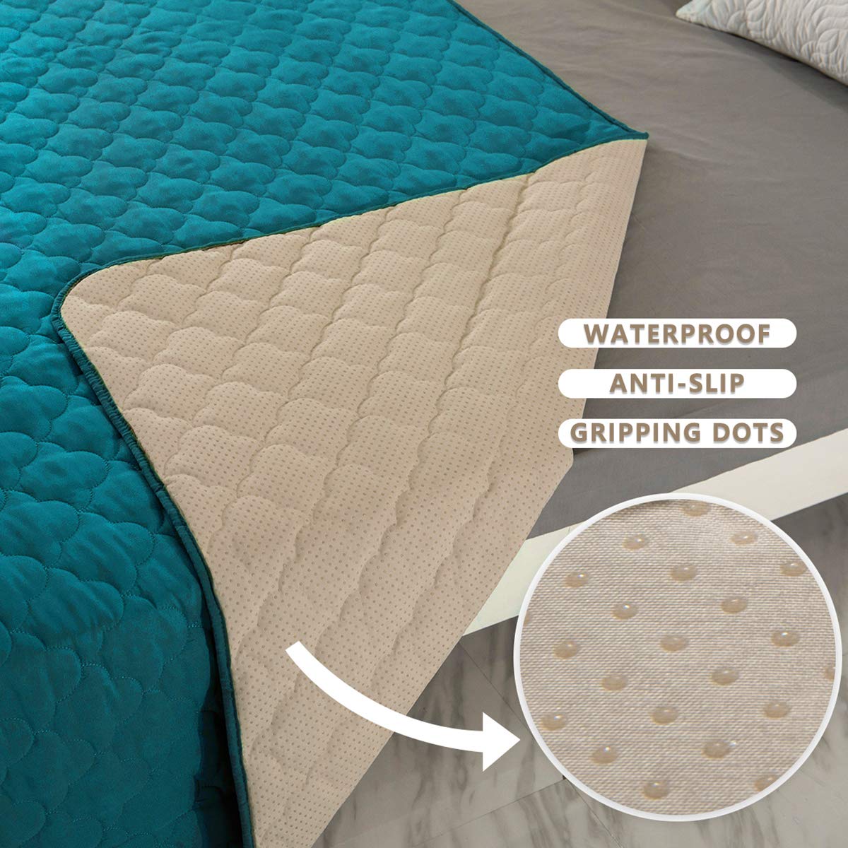 SPXTEX Washable Dog Bed Cover 82