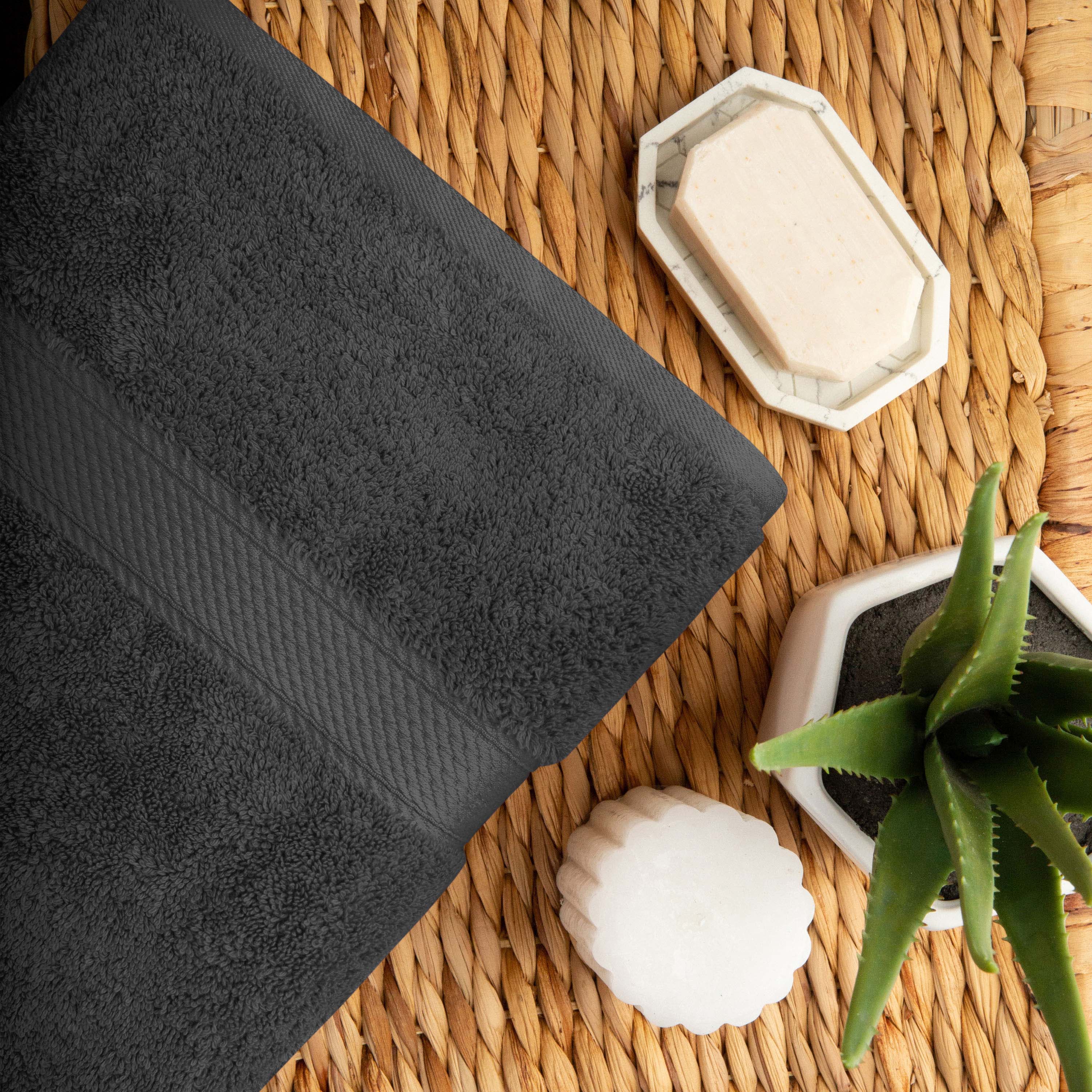 Premium 8-Piece Egyptian Cotton Towel Set - Ultra Soft, Heavyweight & Plush for Bath, Spa & Luxury Home Decor
