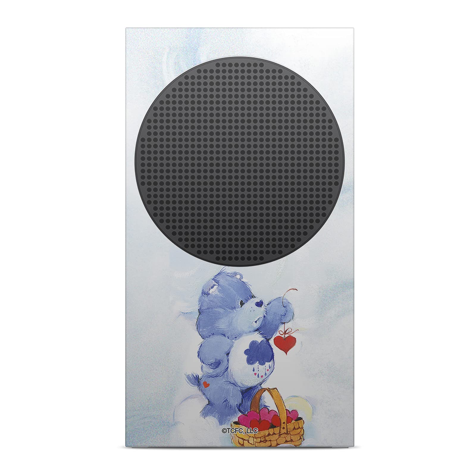 Official Care Bears Grumpy Classic Vinyl Sticker for Xbox Series S Console & Controller - Gaming Skin Decal by Head Case Designs - Perfect for Gaming Setups & Personalization