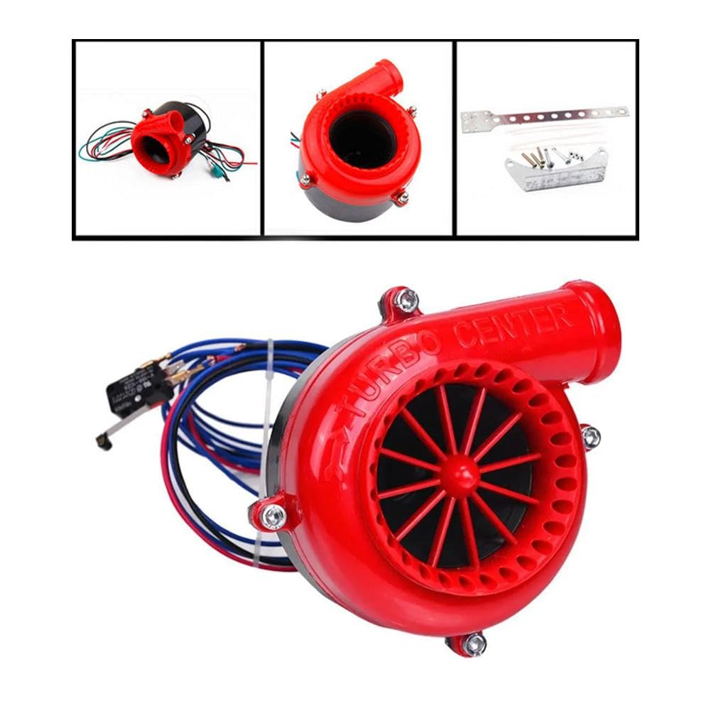 Universal Electronic Turbo Car Simulator - Fake Turbo Blow Off Valve with Analog Sound Effects for Performance Cars | Professional Car Accessories for Racing Enthusiasts & Street Driving Scenes