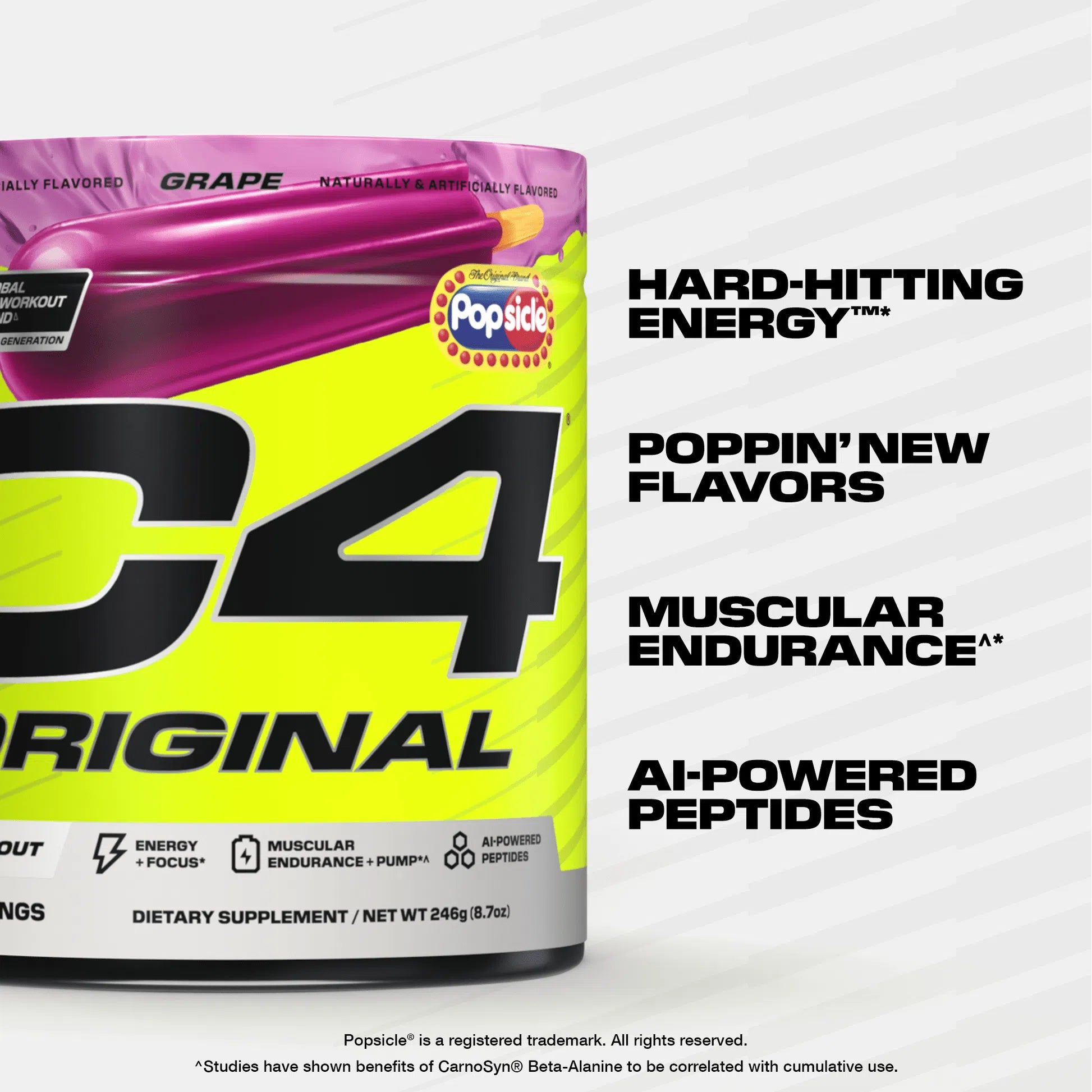 Cellucor C4 Original Pre Workout Powder - 5th Generation Formula for Energy & Focus | Gym, Running & Fitness Training Supplement