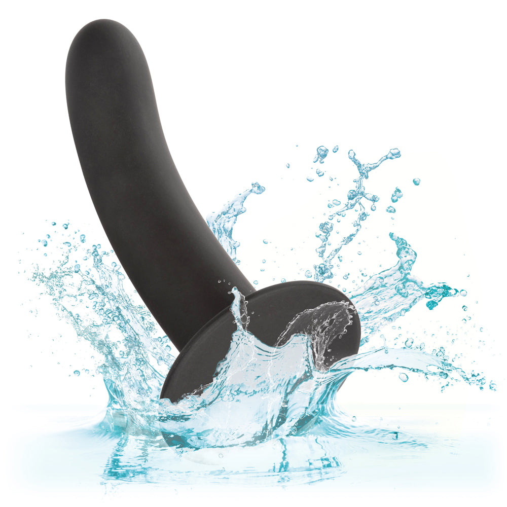Boundless 7 Inch Smooth Silicone Dildo with Strong Suction Cup - Realistic Adult Toy for Solo Play, Couples & BDSM Exploration