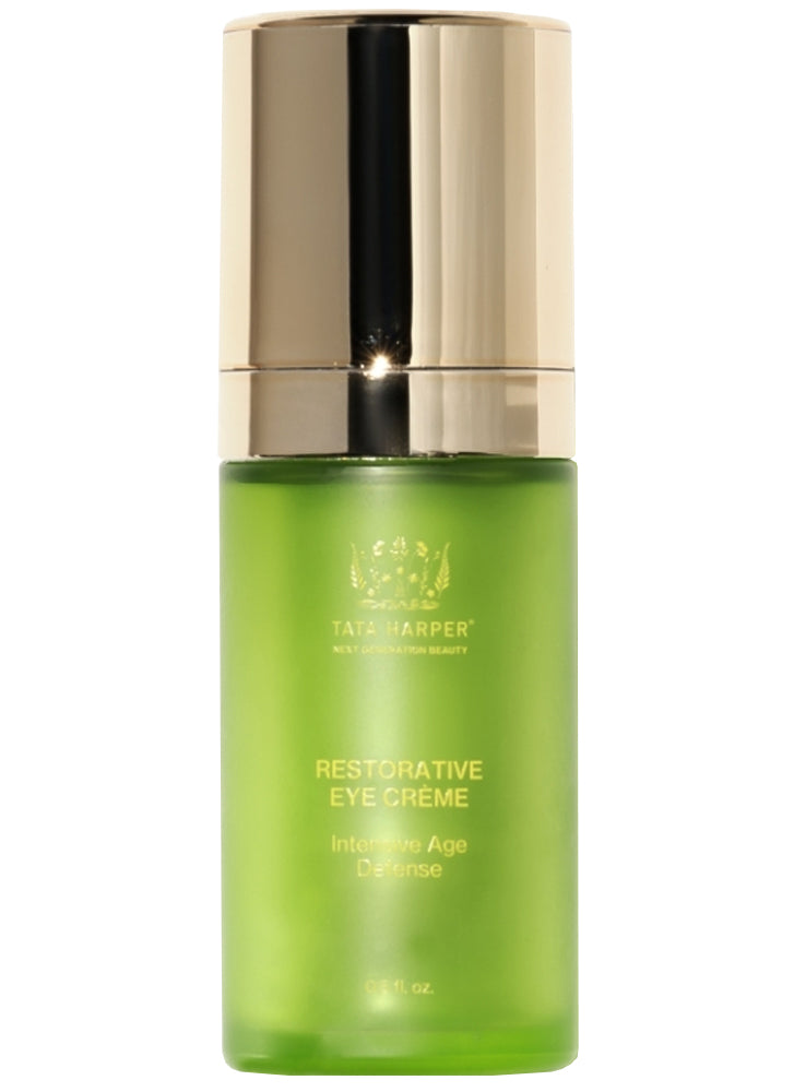 Tata Harper Refillable Restorative Eye Cream - Anti-Aging & Hydrating Eye Treatment for Dark Circles & Wrinkles - Perfect for Nighttime Skincare Routine & Travel